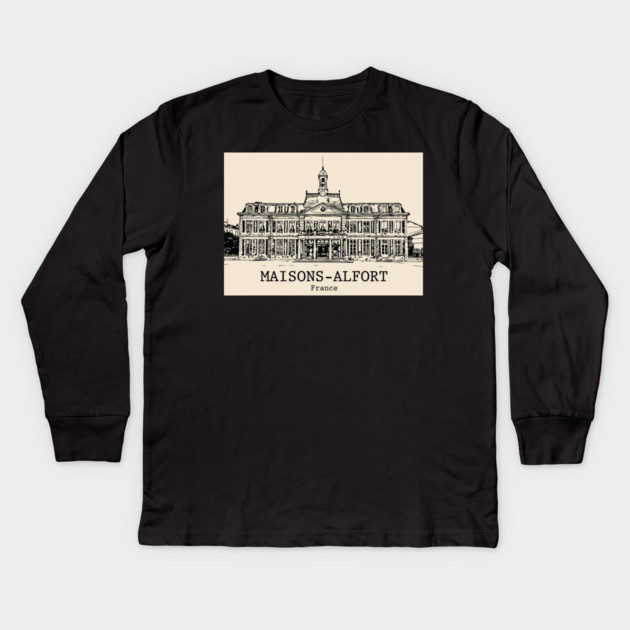 Maisons-Alfort - France Kids Long Sleeve T-Shirt by Lakeric