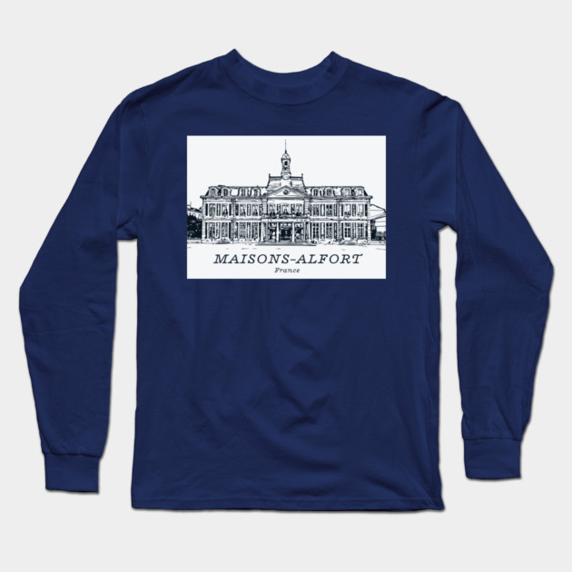 Maisons-Alfort - France Long Sleeve T-Shirt by Lakeric