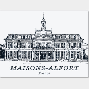Maisons-Alfort - France Posters and Art