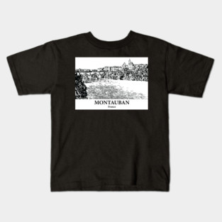 Montauban - France Kids T-Shirt