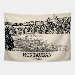 Montauban - France Tapestry