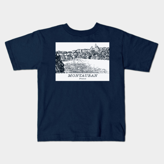 Montauban - France Kids T-Shirt by Lakeric