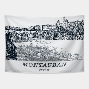 Montauban - France Tapestry