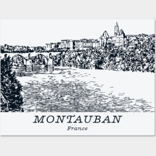 Montauban - France Posters and Art