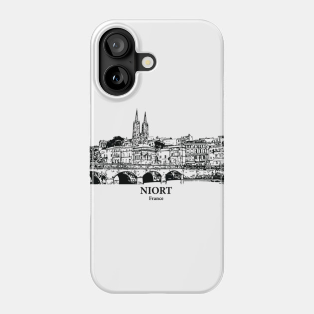 Niort - France Phone Case by Lakeric