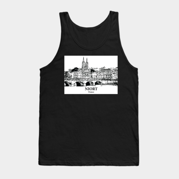 Niort - France Tank Top by Lakeric