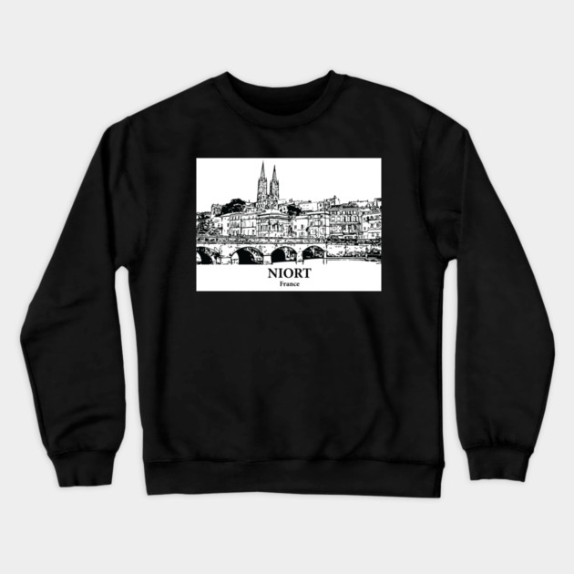 Niort - France Crewneck Sweatshirt by Lakeric