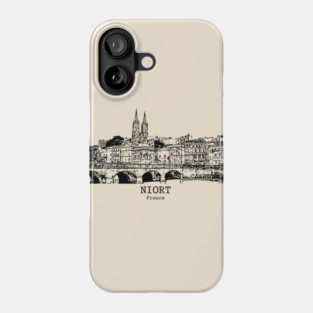 Niort - France Phone Case