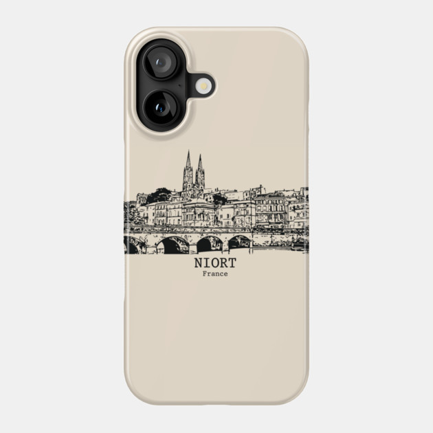 Niort - France Phone Case by Lakeric