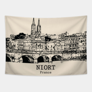 Niort - France Tapestry
