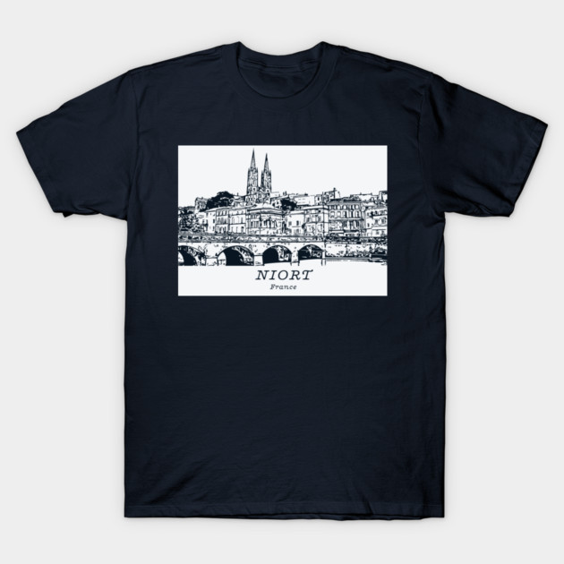Niort - France T-Shirt by Lakeric