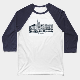 Niort - France Baseball T-Shirt