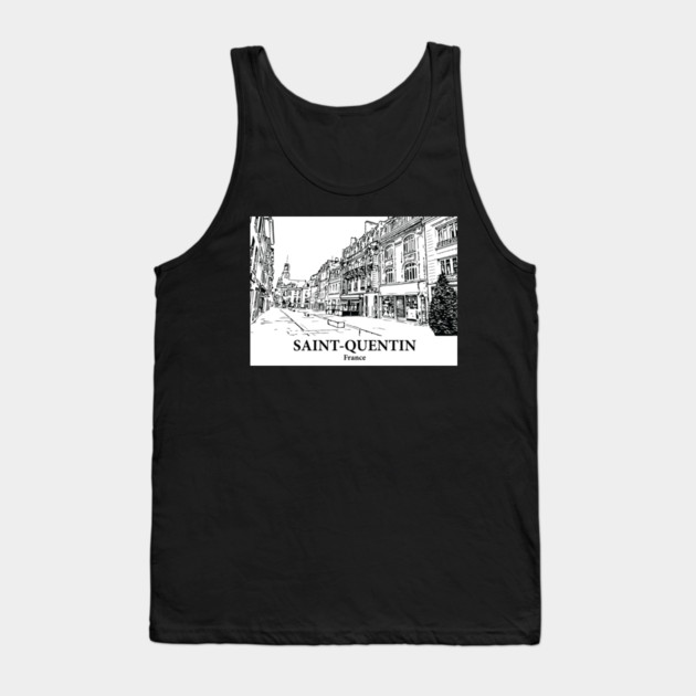 Saint-Quentin - France Tank Top by Lakeric