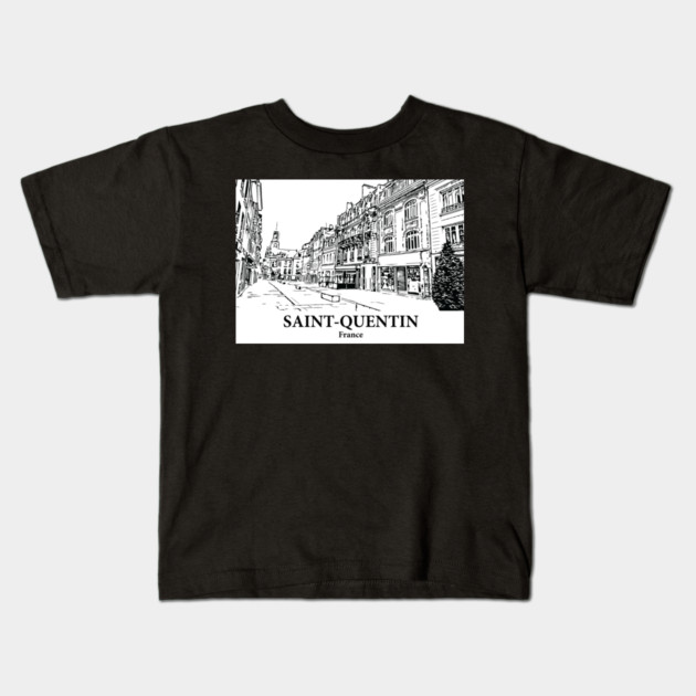 Saint-Quentin - France Kids T-Shirt by Lakeric