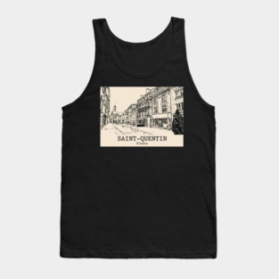 Saint-Quentin - France Tank Top