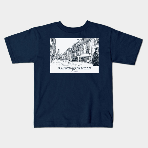 Saint-Quentin - France Kids T-Shirt by Lakeric
