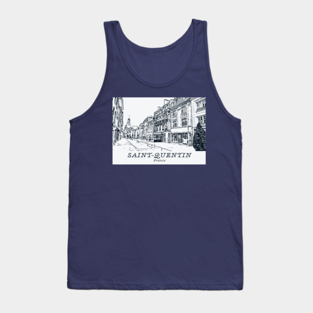 Saint-Quentin - France Tank Top by Lakeric