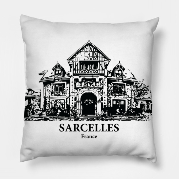 Sarcelles - France Pillow by Lakeric