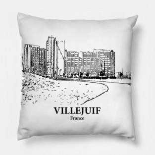 Villejuif - France Pillow