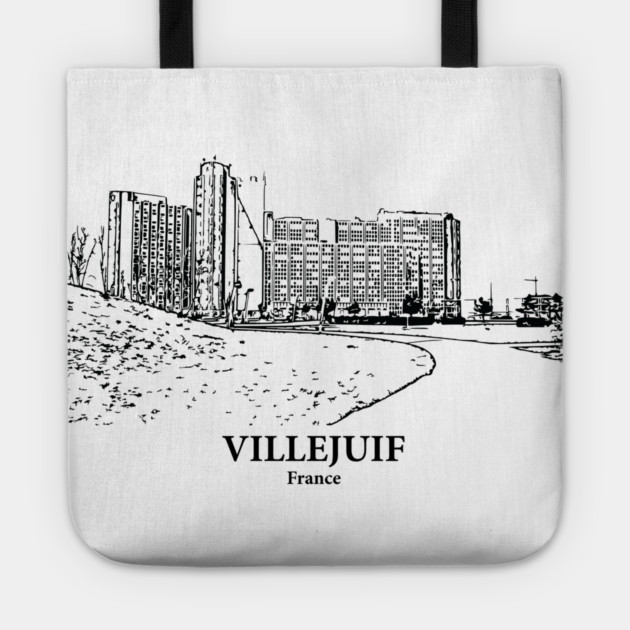 Villejuif - France Tote by Lakeric