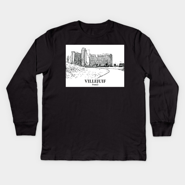 Villejuif - France Kids Long Sleeve T-Shirt by Lakeric