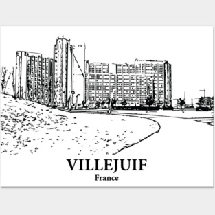 Villejuif - France Posters and Art