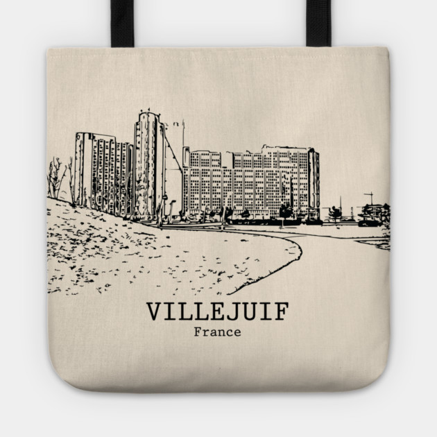Villejuif - France Tote by Lakeric