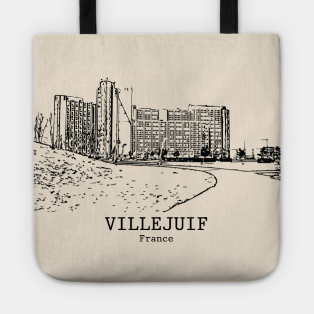 Villejuif - France Tote by Lakeric