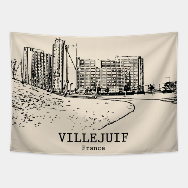 Villejuif - France Tapestry by Lakeric