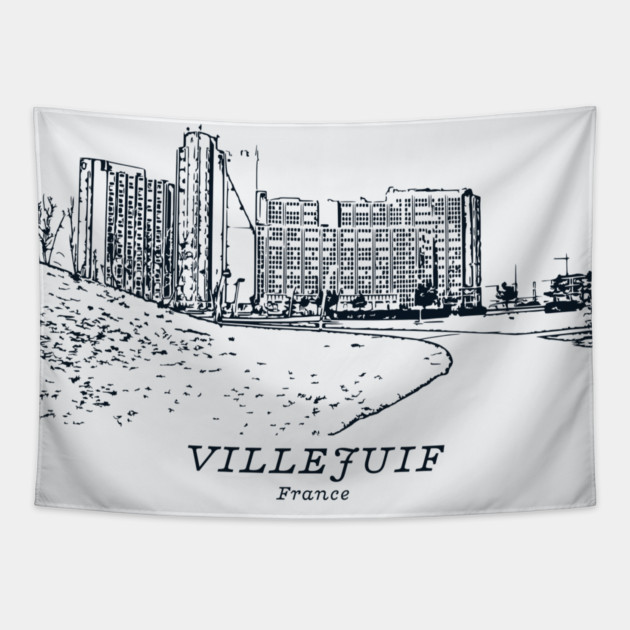 Villejuif - France Tapestry by Lakeric