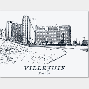 Villejuif - France Posters and Art