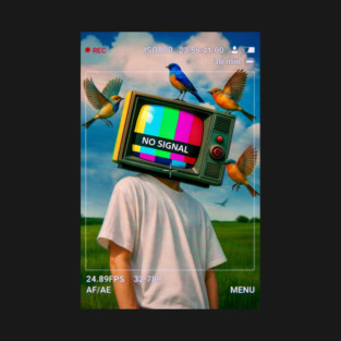 Disconnected Daydream: Surreal Retro TV Head Art