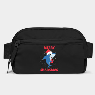 Merry Sharkmas Holiday Shark Fun Bag