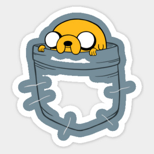 Adventure Time - Pocket Jake Sticker