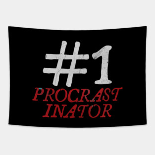 #1 Procrastinator Tapestry
