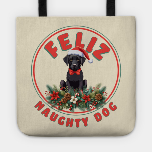 Feliz Naughty Dog Tote by James's Store 98