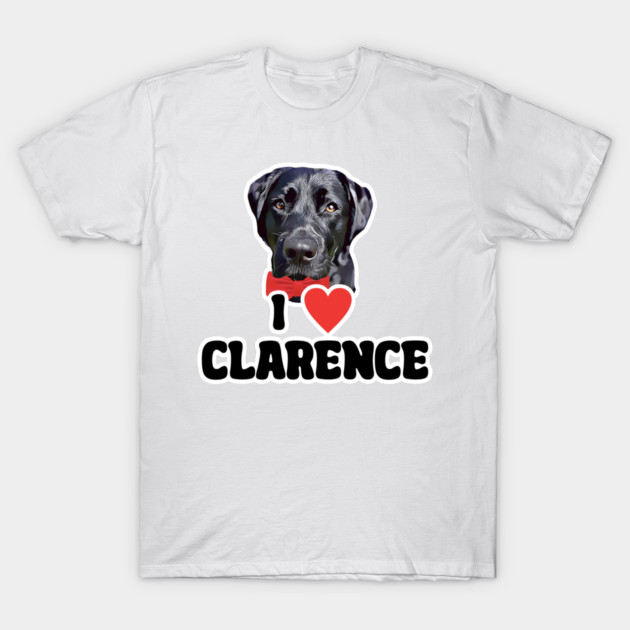 I <3 Clarence T-Shirt by James's Store 98