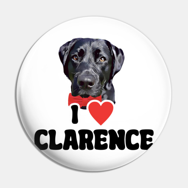 I <3 Clarence Pin by James's Store 98