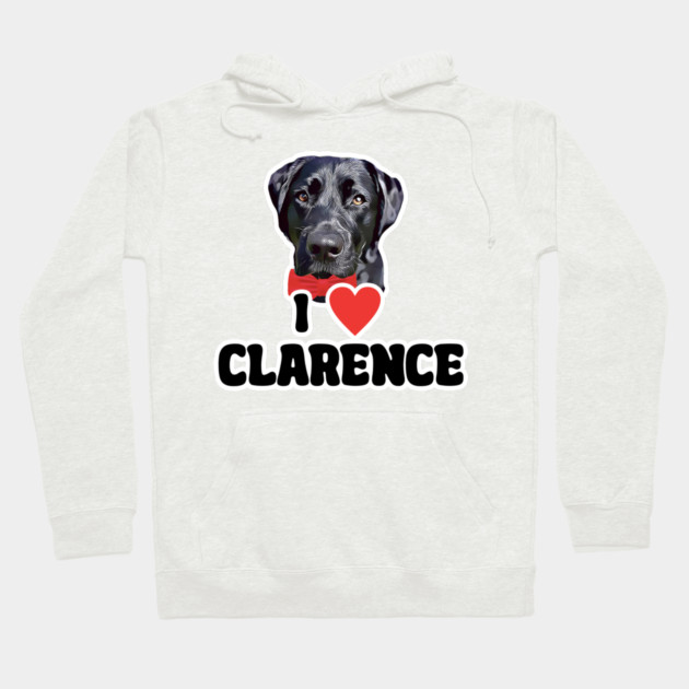 I <3 Clarence Hoodie by James's Store 98
