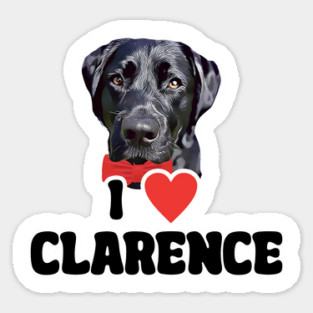 I <3 Clarence Sticker