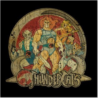 Vintage Thundercats Tv Show Posters and Art