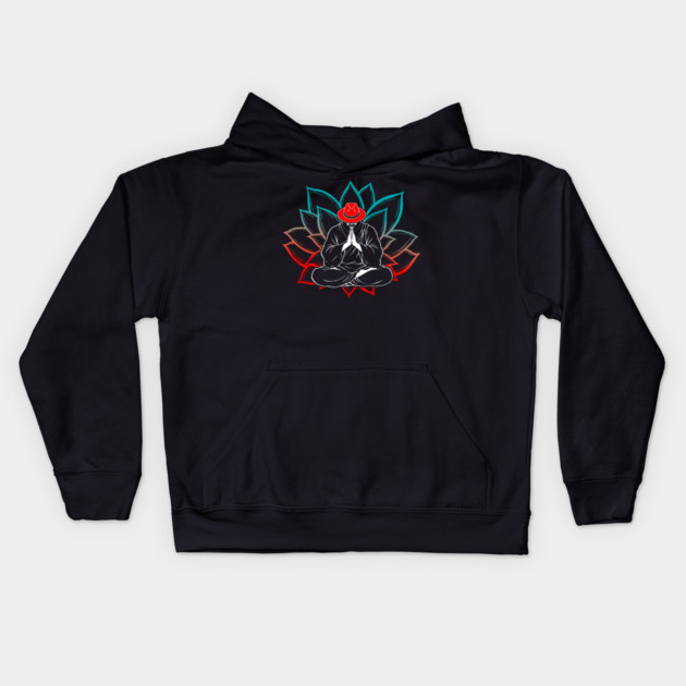 Meditate Kids Hoodie by Yogi Bryan