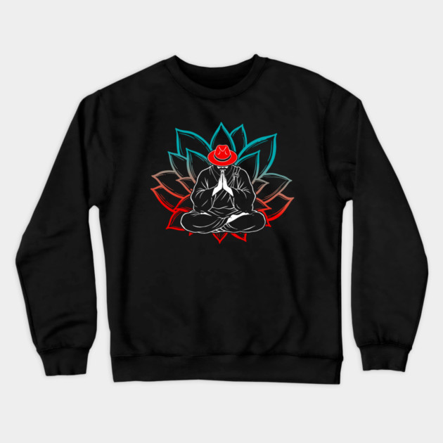 Meditate Crewneck Sweatshirt by Yogi Bryan