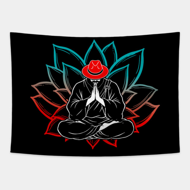 Meditate Tapestry by Yogi Bryan