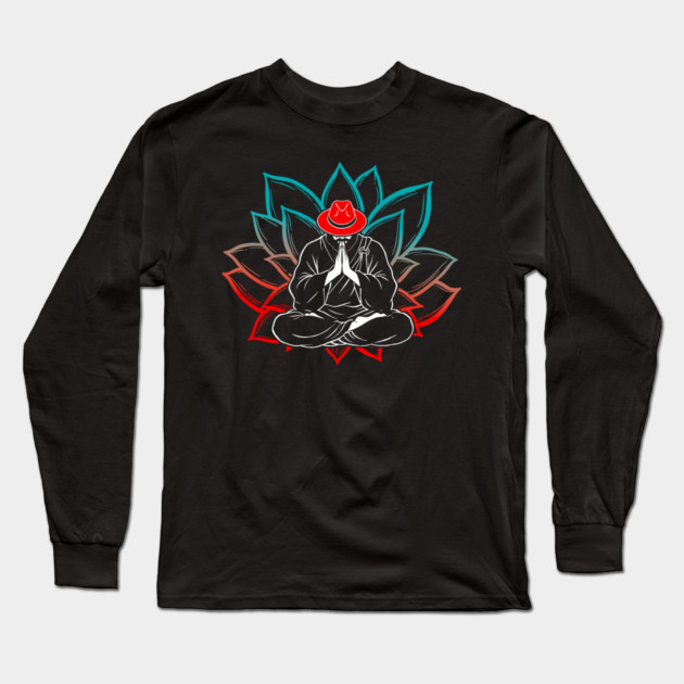 Meditate Long Sleeve T-Shirt by Yogi Bryan