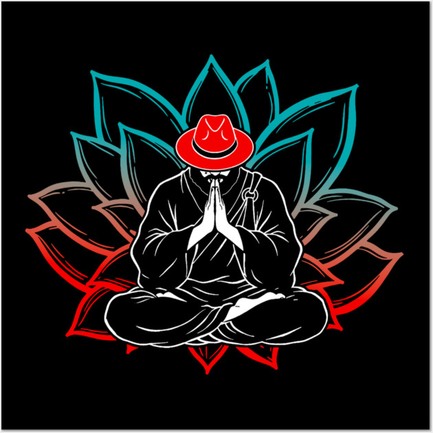 Meditate Wall Art by Yogi Bryan