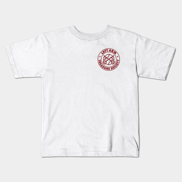 Left Arm Treasure Society Official Team Logo Kids T-Shirt by GZM Podcasts