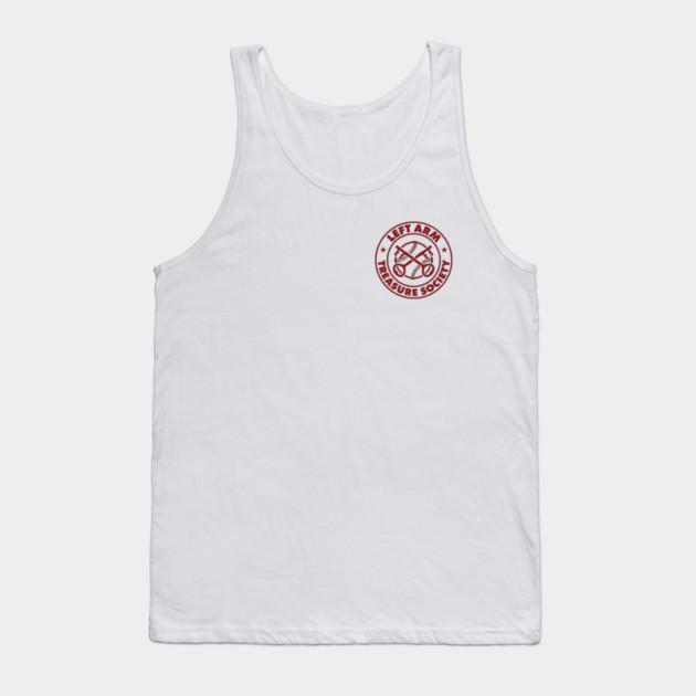 Left Arm Treasure Society Official Team Logo Tank Top by GZM Podcasts