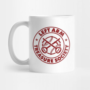 Left Arm Treasure Society Official Team Logo Mug