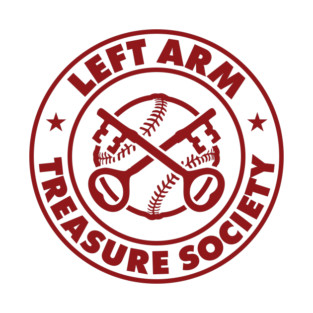Left Arm Treasure Society Official Team Logo T-Shirt